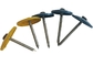 OEM Ring Shank Plastic Cap Roofing Nails Meet EN12815 Standard