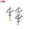 Construction Industry Drywall Wing Anchors , Plastic Screw Anchors For Concrete butterfly wall plug