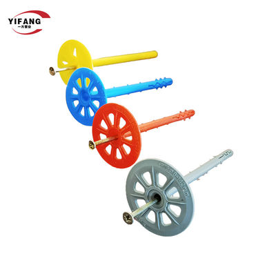 Galvanizli Çelik Dübel Plastik Yalıtım Dübelleri Vidalar Bağlantı Elemanları