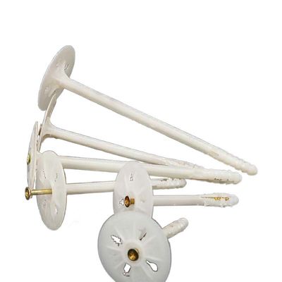 Plastik Yıkayıcı ile 200mm Isı Koruma Yalıtım Kapağı Çiviler