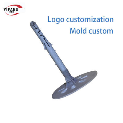 Plastik Yıkayıcı ile Isı Koruma 55mm Yalıtım Levhası Çiviler