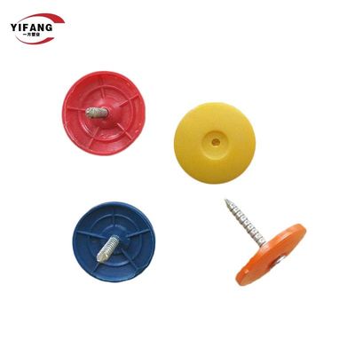 OEM Ring Shank Plastik Kapak Çatı Çivileri EN12815 Standardına Uygun