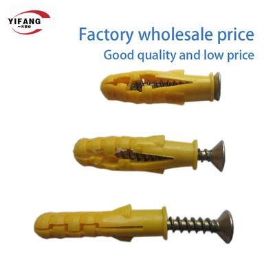 6x30mm 8x40mm Genişleyen Vidalar Plastik Beton Bağlantı Elemanları Çevre Koruma