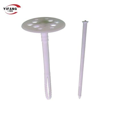 60mm Duvar 50mm Çelik Çivili Plastik Yalıtım Dübelleri