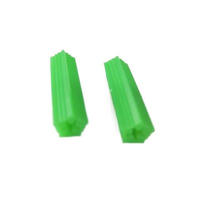 12mm Plastik Fiş Çapa Yeşil Darbe Dayanımı