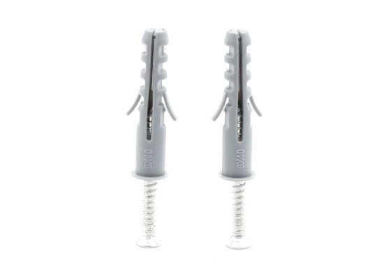 10 * 50mm Plastik Dübel Çapa Genişleyen Dübeller Özelleştirilebilir
