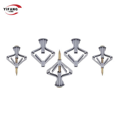 Fabrika Doğrudan Satış PE Plastik Kelebekler Duvar Ankrajı Fişi Genişletiyor