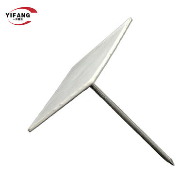 Cam Yünü Sabitlemek İçin Paslanmaz Çelik 50x50mm Yalıtım Çubuğu Pimleri