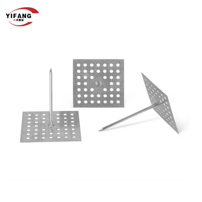 25x25mm L Galvanizli Çelik Kendinden Yapışkan Jis Yalıtım Tutma Pimleri