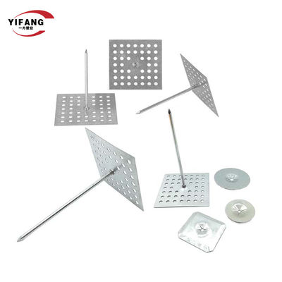 Hvac Sistemi İçin Yıkayıcılı 25x25mm Yalıtım Çubuğu Pimleri