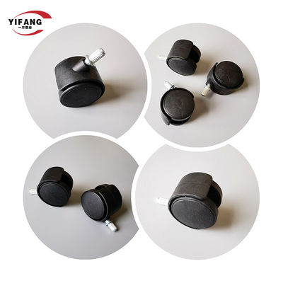 Mobilya için OEM Plaka Rulo 50mm Naylon Caster Tekerlekler