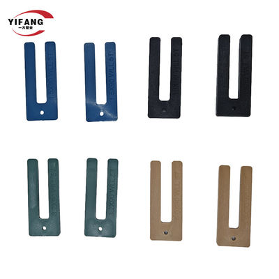 Yüksek Yük Kapasitesi Pencere Kurulumları Ve Düzleştirme Plastik Paketleri 10mm