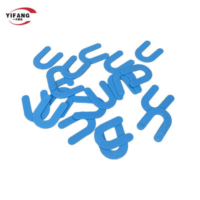 Sabit uzun süreli performans için özel mavi plastik paketler PP