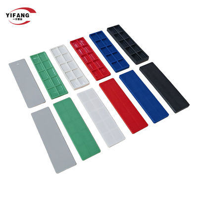 28mm X 100mm Çeşitli 1-6mm Plastik Ambalaj Takozları Çeşitli Pencere Camları Düz İçin